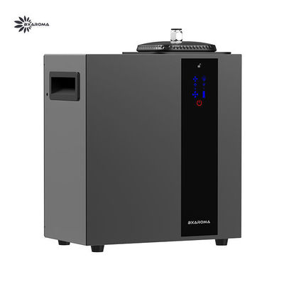 Smart Waterless Diffuser - Geurluchtmachine voor thuis- en commercieel gebruik, bestrijkt 16000 vierkante voet, vernevelende HVAC of draagbare grote kamer Waterloze diffusors, touch & Bluetooth control, metaal, zwart