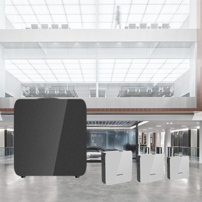 Goede prijs De Draagbare/Muur Opgezette Installatie van de zwarte Commerciële HVAC-Geurmachine online
